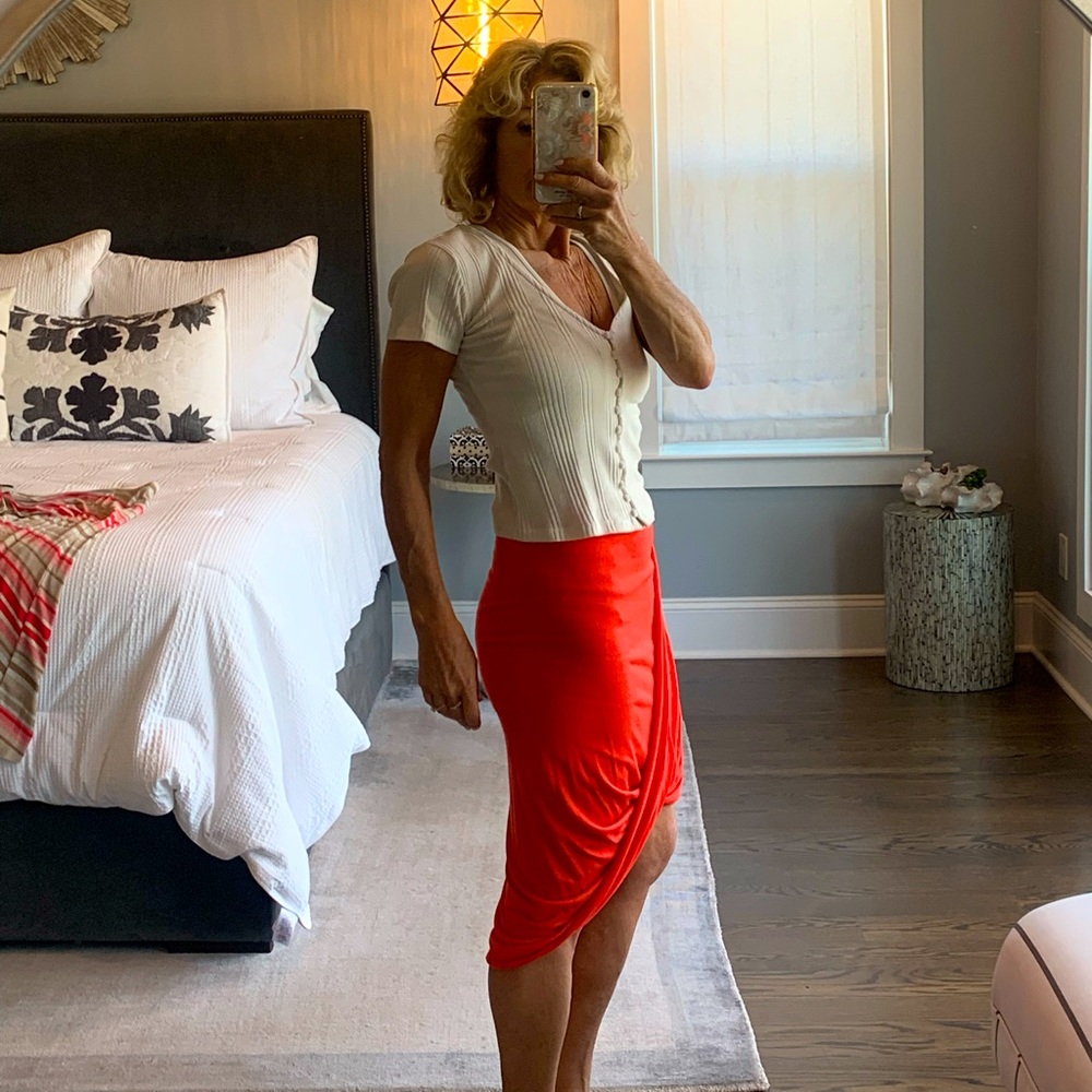 Anthropologie Jersey knit pencil skirt - small